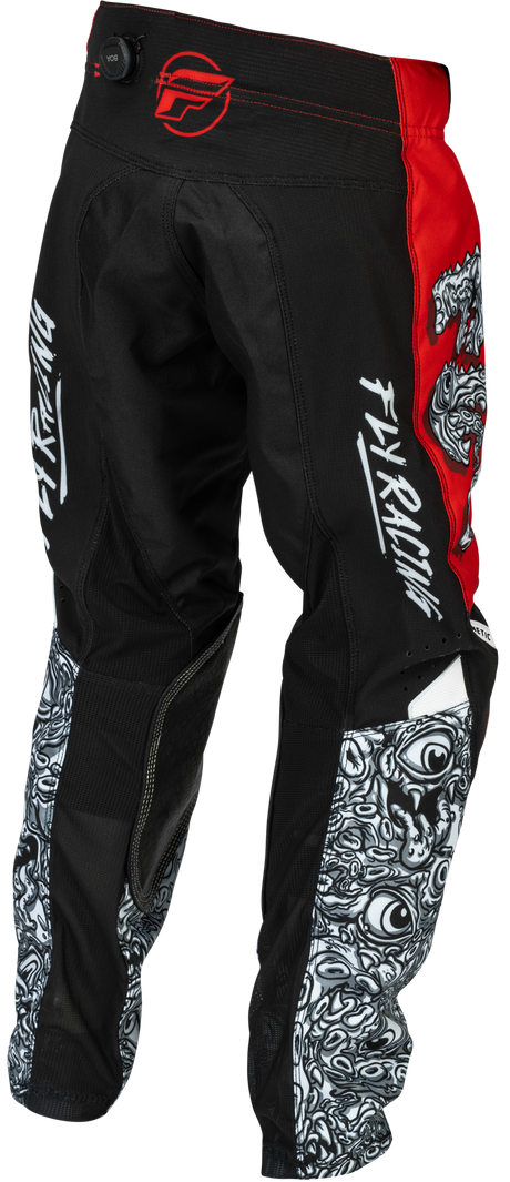 Youth Kinetic Mutant Pants Red/White/Black Sz 24