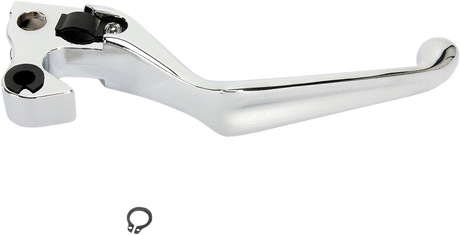 DRAG SPECIALTIES 0613-0944 Wide Blade Replacement Clutch Lever - Chrome | Street