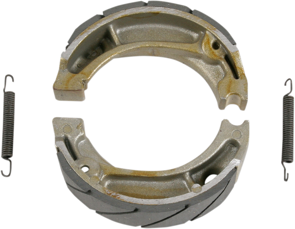 EBC "G" Grooved Organic Base Brake Shoes - 304G (Honda XR200R / CRF230F / CRF150F 1971–2024)