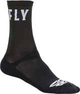 Fly Crew Socks Black Lg/Xl - Cycle City Outdoors