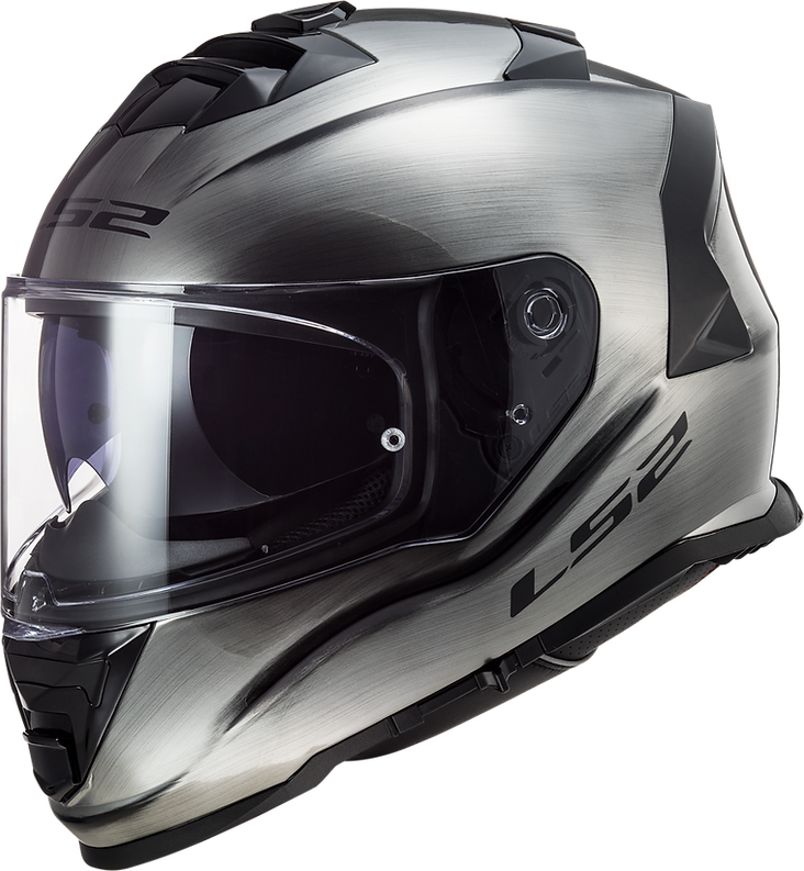LS2 - Assault Full Face Helmet - Brushed Gray - L (Open Box)