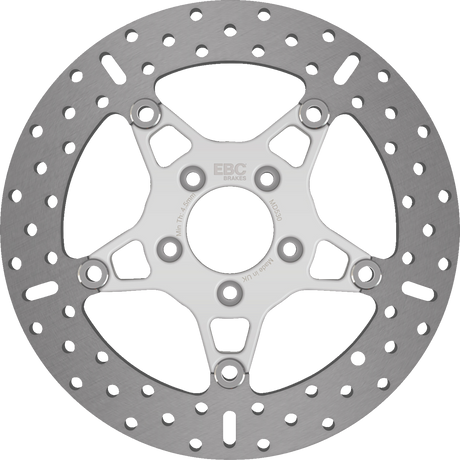 EBC Brake Rotor, Front - MD530 (Harley-Davidson FLHTCUTG Tri Glide Ultra / FLRT Freewheeler / Iron 883 2008–2024)
