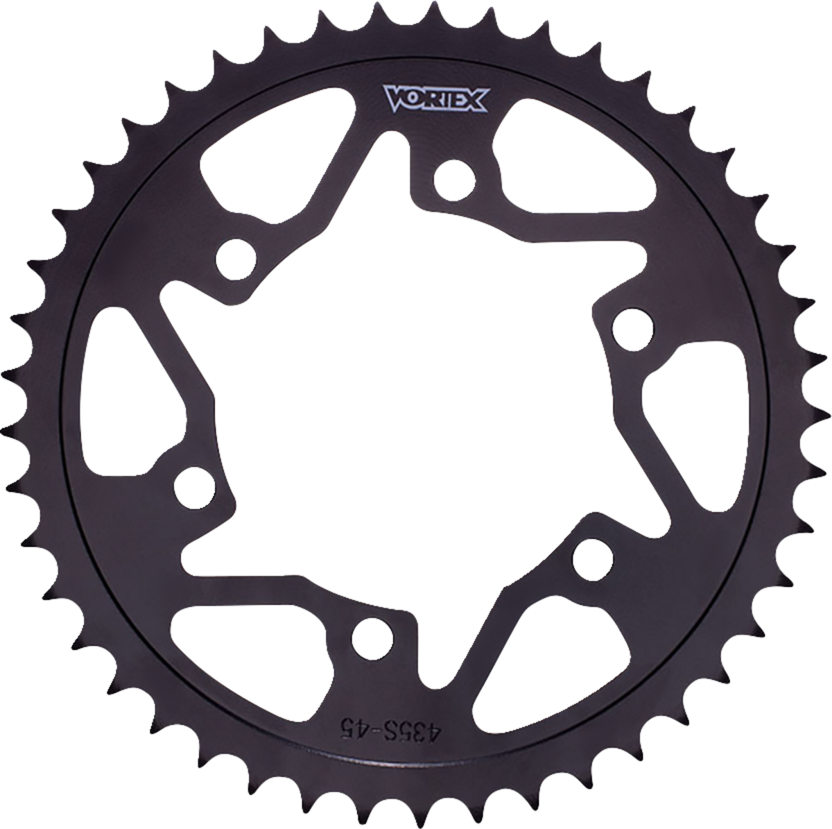 VORTEX 452AS-47 Rear Sprocket - 47 Tooth - Black - Kawasaki | Street