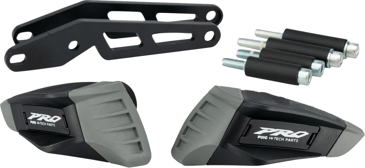 Puig Hi-Tech Parts 21982N Frame Sliders - Pro 2.0 - KTM - Super Duke R EVO | Street