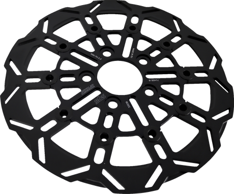 SBS Brake Rotor Designed by Kodlin, Rear - 7145E-B (Harley-Davidson FXDB Street Bob / FXDF Fat Bob / FLD Switchback 2004–2025)