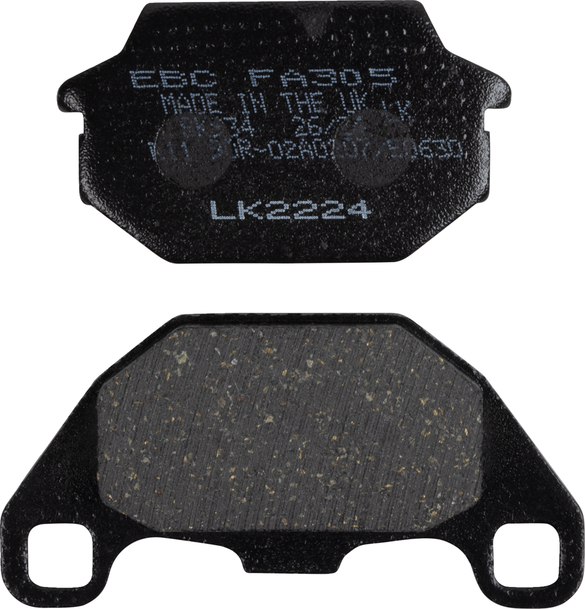 EBC Off-Road Organic Base Rear Brake Pads - FA305X (Arctic Cat DVX 90 / Kymco MXU150 2006–2016)