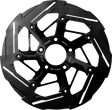 SBS Brake Rotor Designed by Kodlin, Front Left - 7143DL-B (Harley-Davidson 2006–2025)
