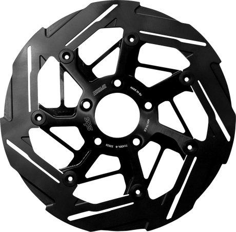 SBS Brake Rotor Designed by Kodlin, Front Left - 7143DL-B (Harley-Davidson 2006–2025)
