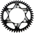 VORTEX 435CZK-45 CAT5 Sprocket - 45 Tooth - Black - KTM/Yamaha | Off-Road/Street