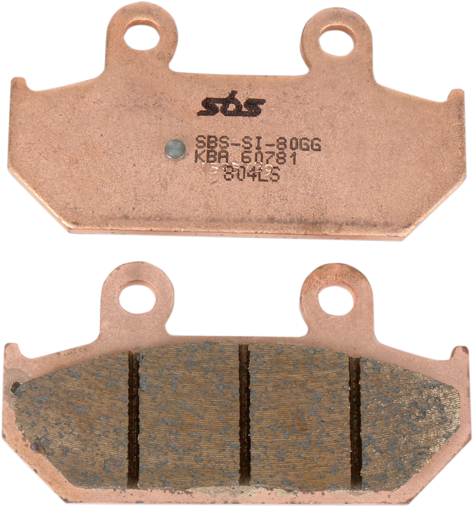 SBS Sintered Rear Brake Pads - 182MS (Suzuki Burgman / Burgman 400 / AN650 Burgman 2003–2026)