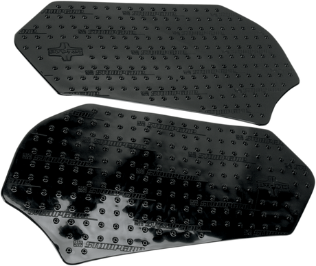 STOMPGRIP 55-10-0057B Tank Grips - Volcano - Black - Suzuki - GS '11-'25 | Street