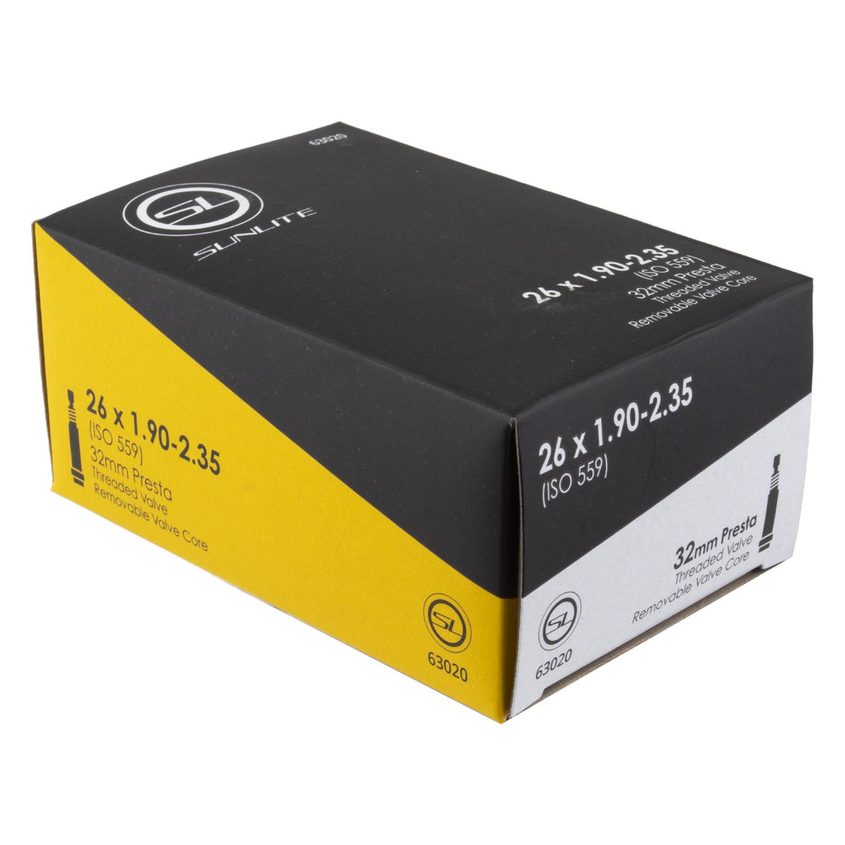 Sunlite 26x1.90-2.35 Tube Presta Valve