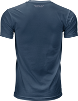 Fly F Wing Tee Midnight Navy/Grey Lg - Cycle City Outdoors