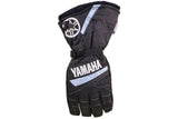 FXR - Yamaha - Leather Gauntlet Snowmobile Gloves Black (Md)
