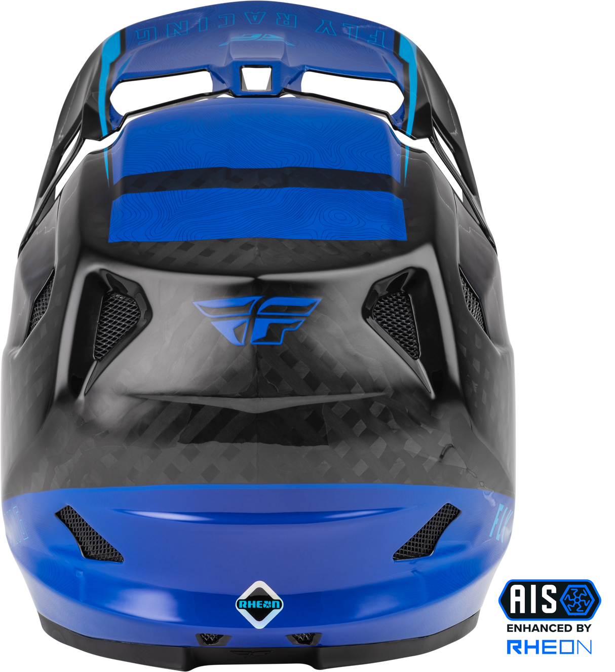 FLY RACING Werx R Helmet Blue/Carbon XS - Advanced Safety & Comfort