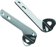 Kuryakyn Custom Teardrop Tie-Down Brackets 14-Up Touring Chrome - Cycle City Outdoors