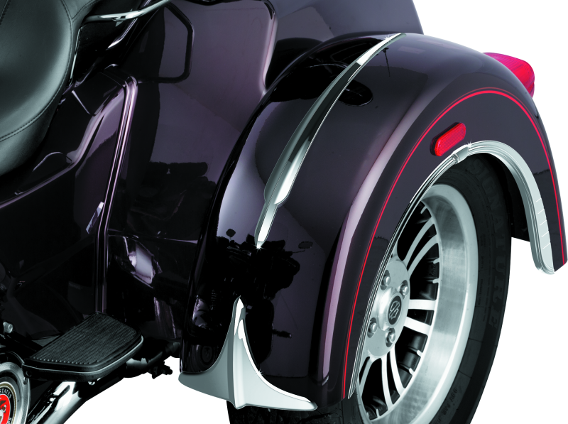 Kuryakyn Top Fender Accent For Trikes Chrome - Cycle City Outdoors