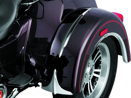 Kuryakyn Top Fender Accent For Trikes Chrome - Cycle City Outdoors