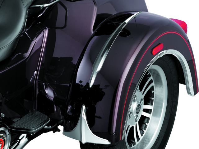 Kuryakyn Top Fender Accent For Trikes Chrome - Cycle City Outdoors