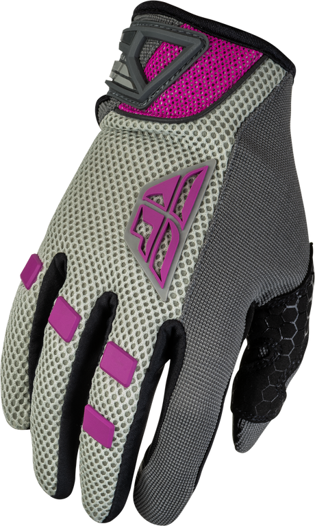 Women's Coolpro Gloves Grey/Pink Lg