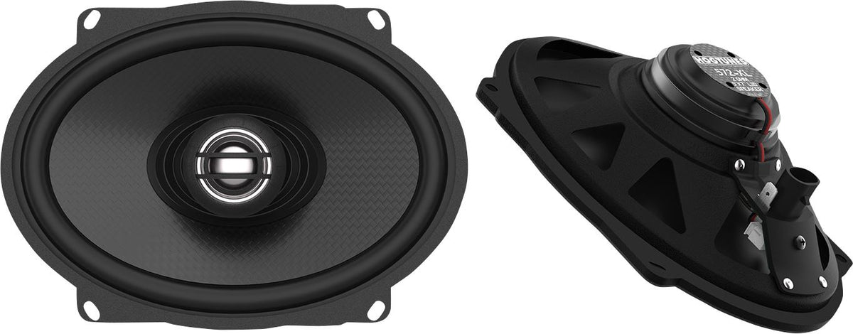 Hogtunes 572-XL Saddlebag Lid Speakers | 5″ × 7″ | 2 Ohm | Pair