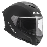 LS2 Rapid III Solid Full Face Motorcycle Helmet
