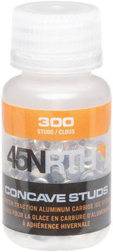 45NRTH Concave Carbide Aluminum Tire Studs | Pack of 300 | Replacement Studs for Studded Tires