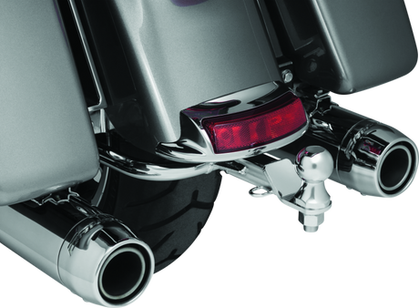 Kuryakyn Receiver Hitch  14-up Touring Models Black & Chrome - Cycle City Outdoors