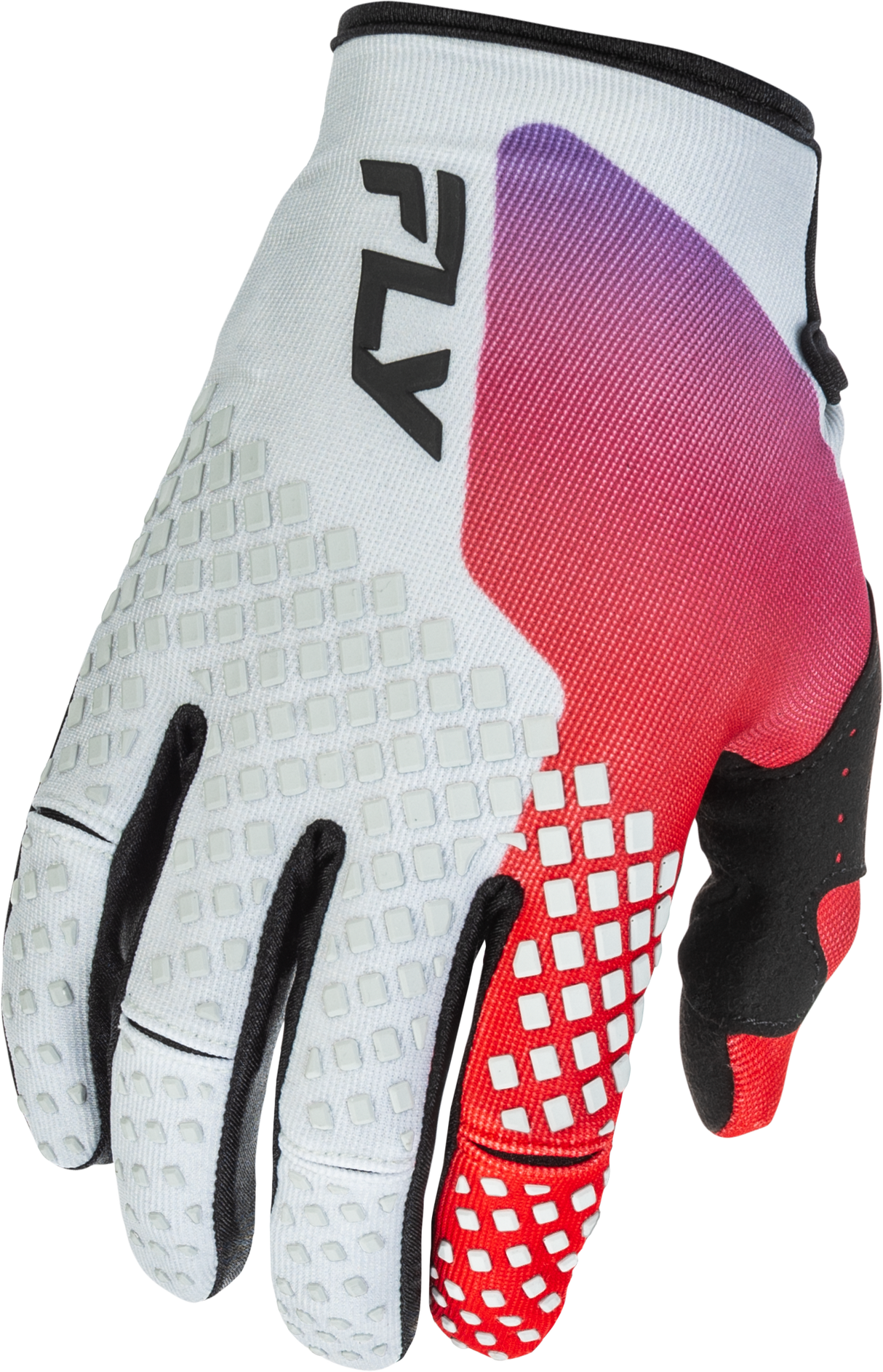 Kinetic Gloves Grey/Red/Purple/Black Md
