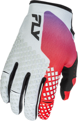 Kinetic Gloves Grey/Red/Purple/Black Md