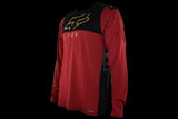 Fox Racing - Flexair Delta Long Sleeve Jersey - Black/Red - L