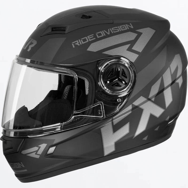 FXR Racing - Nitro Youth Core Helmet  - Black Ops - YL