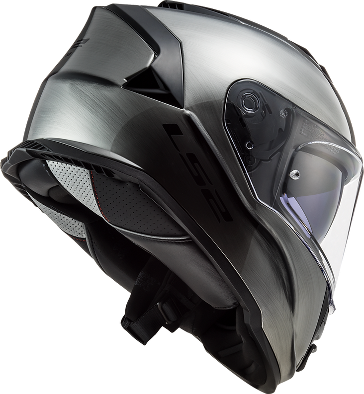 LS2 - Assault Full Face Helmet - Brushed Gray - L (Open Box)