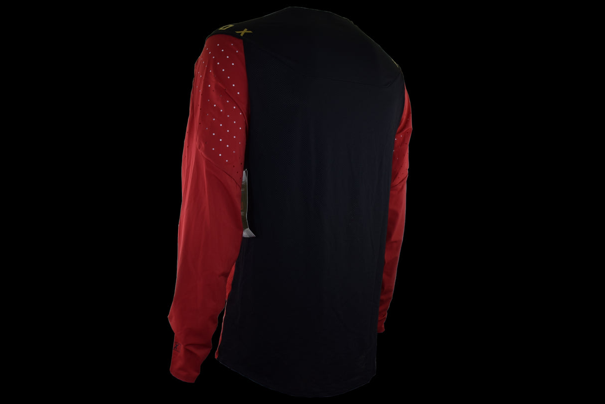 Fox Racing - Flexair Delta Long Sleeve Jersey - Black/Red - L