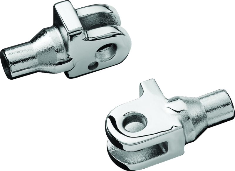 Kuryakyn Tapered Peg Adaptor Triumph Chrome - Cycle City Outdoors