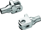 Kuryakyn Tapered Peg Adaptor Triumph Chrome - Cycle City Outdoors