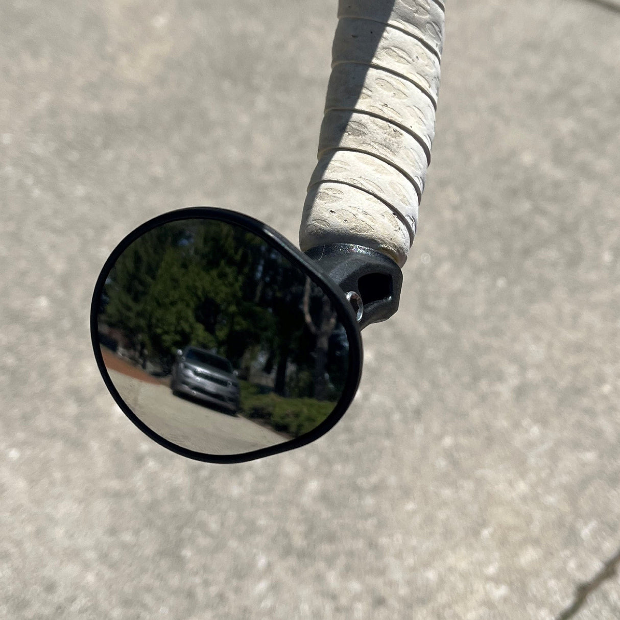BiKASE Rocket Drop Down Handlebar Mirror