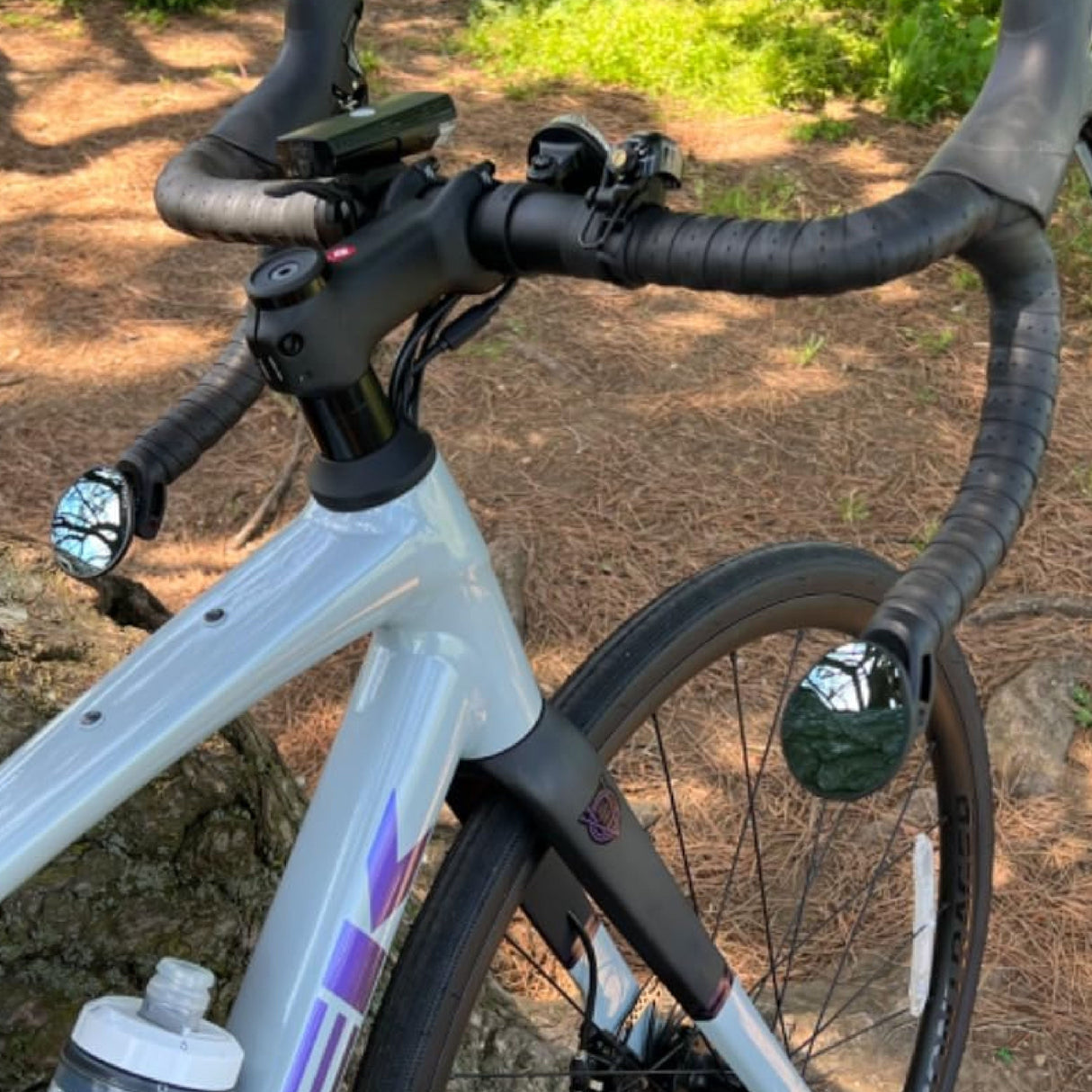 BiKASE Rocket Drop Down Handlebar Mirror