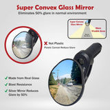 BiKASE Rocket Drop Down Handlebar Mirror