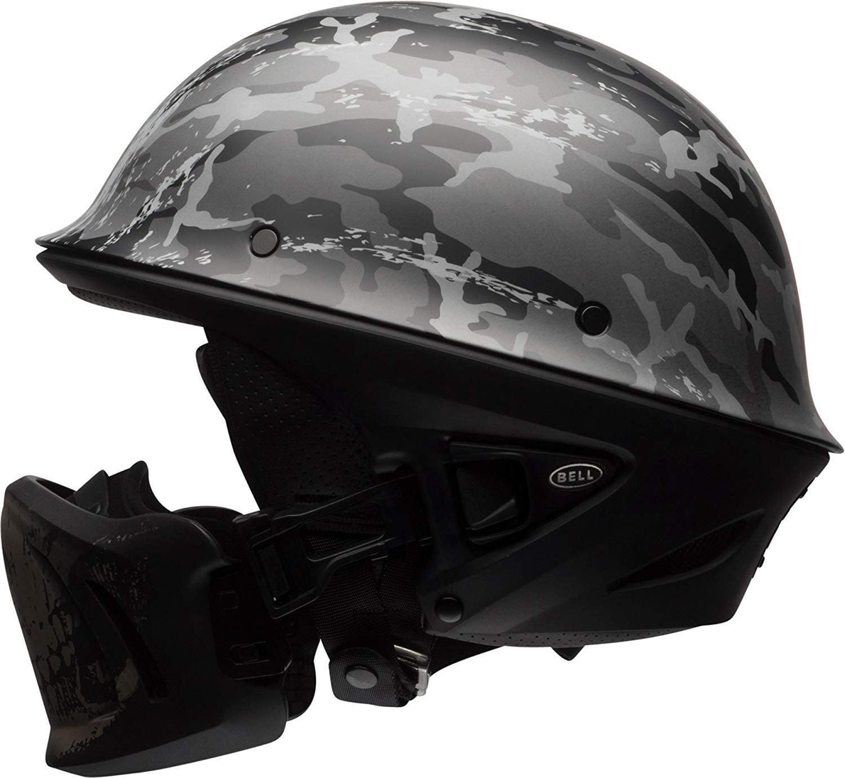 Bell - Rogue Half Helmet - Ghost Recon Camo - Black/Grey/Red - L