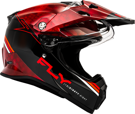 Trekker Kryptek Conceal Helmet Red/Black Lg - Cycle City Outdoors