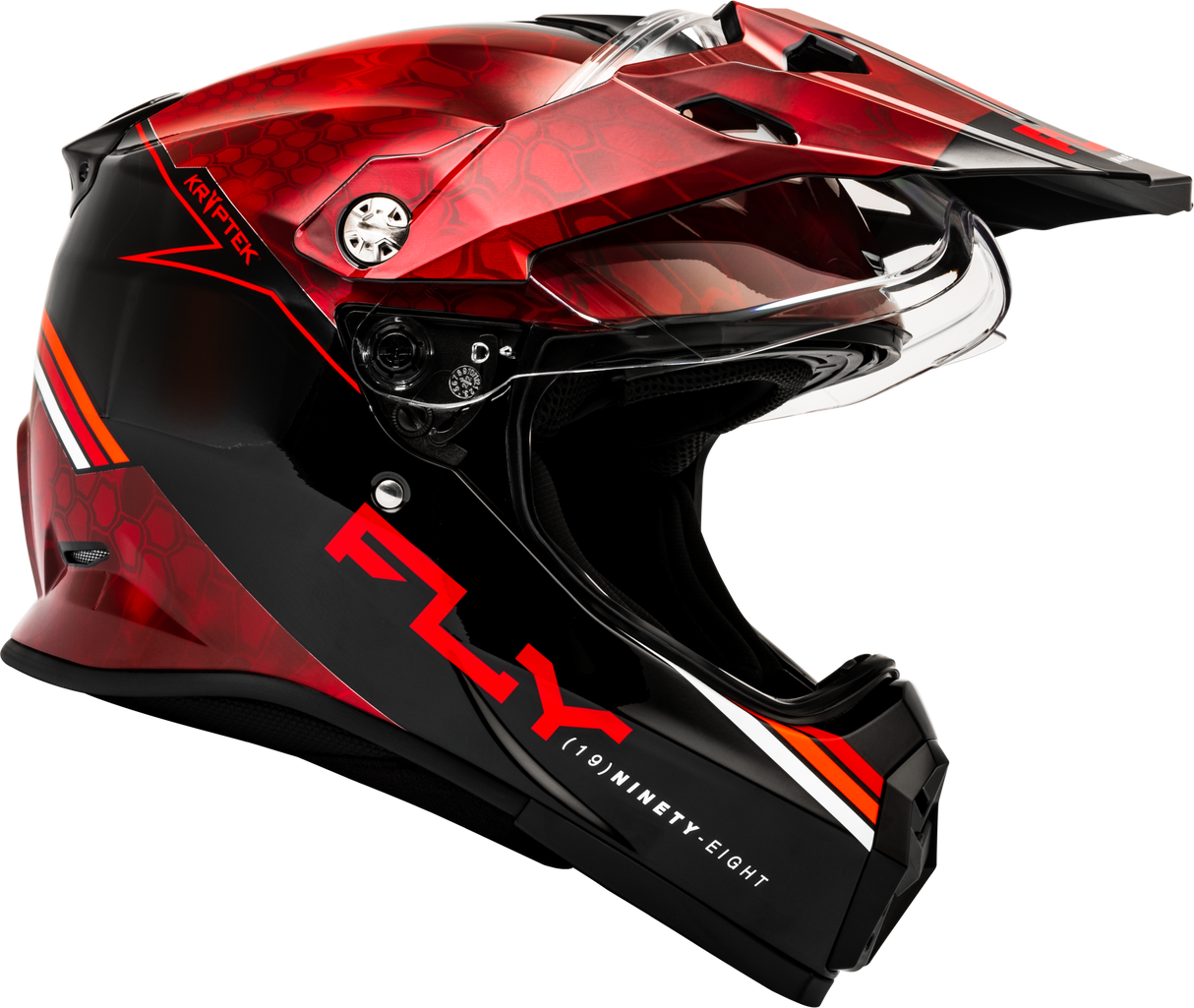 Trekker Kryptek Conceal Helmet Red/Black 2x - Cycle City Outdoors