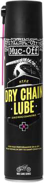 MUC-OFF USA Dry PTFE Chain Lube - 400ml - Aerosol 649US - Cycle City Outdoors