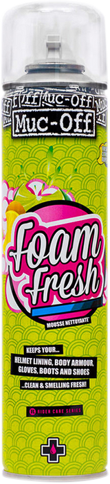 MUC-OFF USA Foaming Helmet Freshener - 13.5 U.S. fl oz. - Aerosol 199US - Cycle City Outdoors