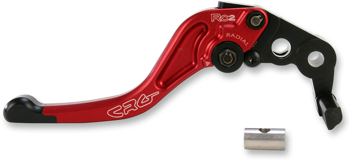 CRG 2RN-511-H-R RC2 Shorty Brake Lever - Red | Street