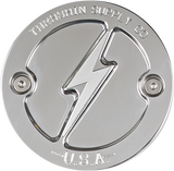 THRASHIN SUPPLY CO. Points Cover - Dished - Polished - M8 TSC-3027-2