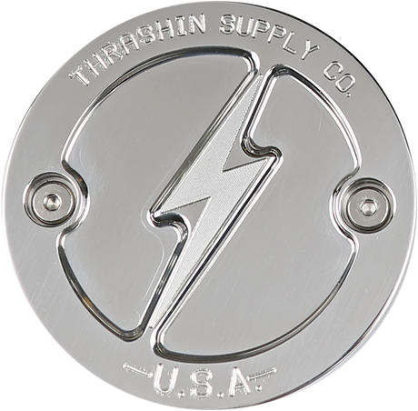 THRASHIN SUPPLY CO. Points Cover - Dished - Polished - M8 TSC-3027-2