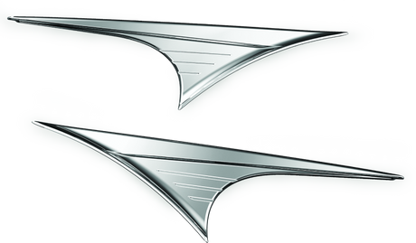 Kuryakyn Side Body Accents For Trikes Chrome - Cycle City Outdoors