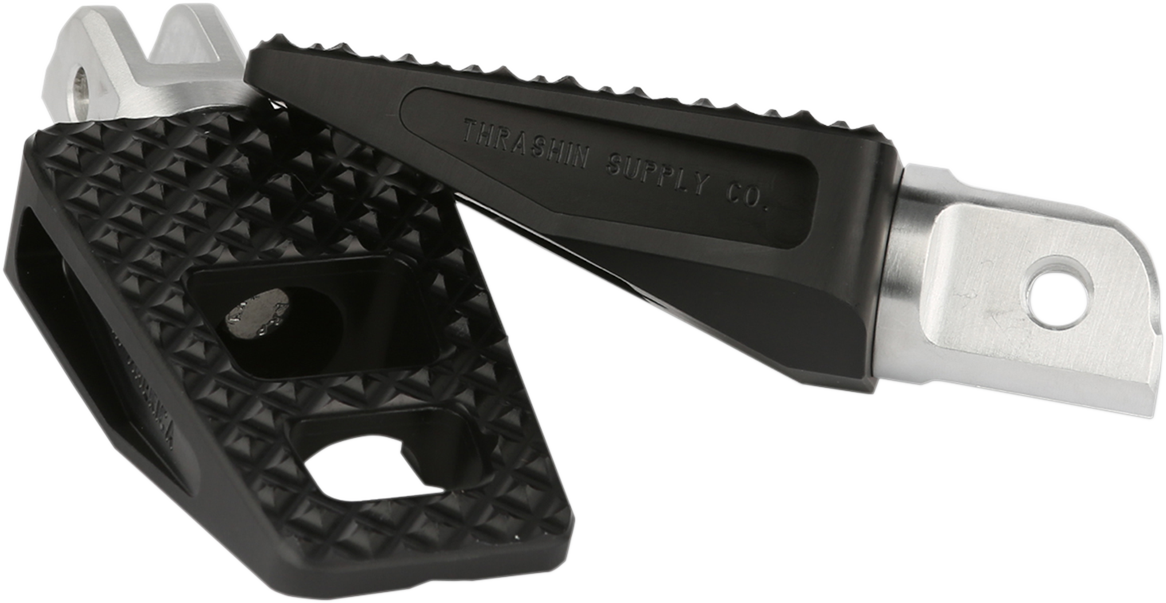 THRASHIN SUPPLY CO. Front P-54 Foot Pegs - Black - Softail TSC-2026-1