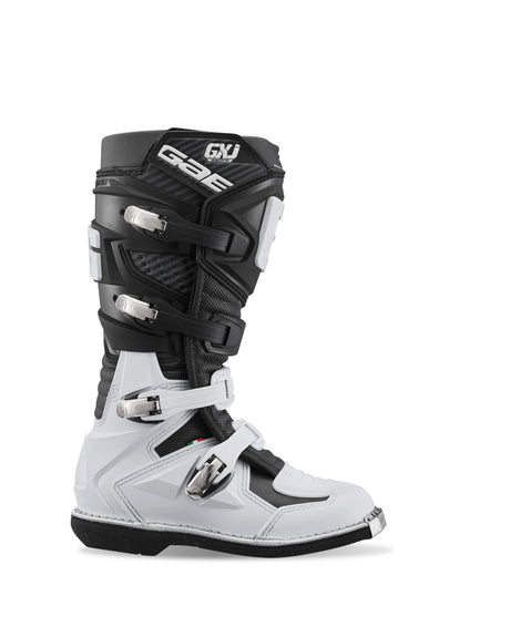 Gaerne GXJ Boot Black/White Size - Youth 3 - Cycle City Outdoors